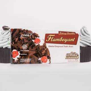 L'agie Coklat Flamboyant Putih
