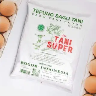 Tepung Sagu Tani cap Tani Super 500gr