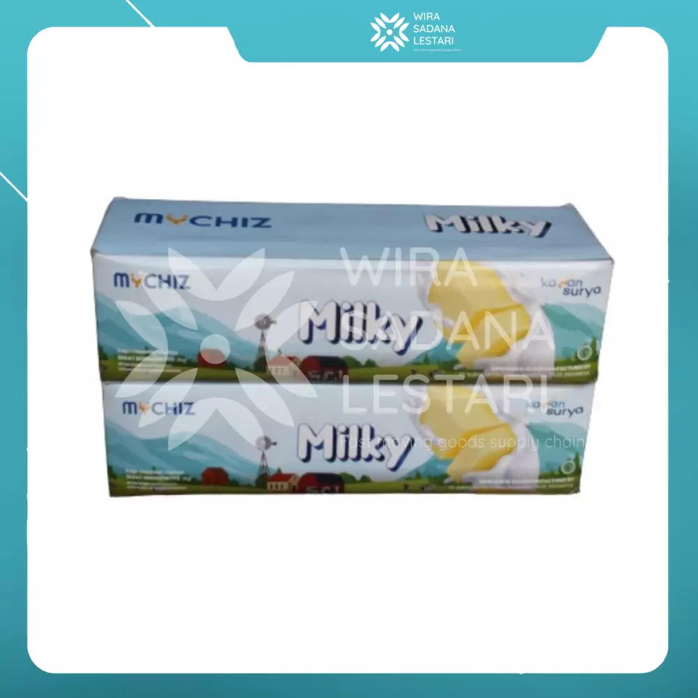 Mychiz Keju Cheddar Milk 4/8/250gr (2 kg)