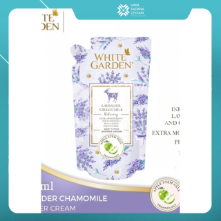 White Garden Shower Cream Lavender Refill 900 ml Buy1+1 450 ml Bend