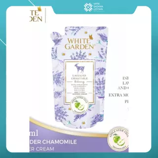 White Garden Shower Cream Lavender Refill 900 ml Buy1+1 450 ml Bend