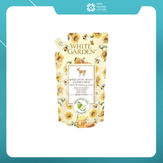 White Garden Shower Cream Royal Lavender Refill 900 ml