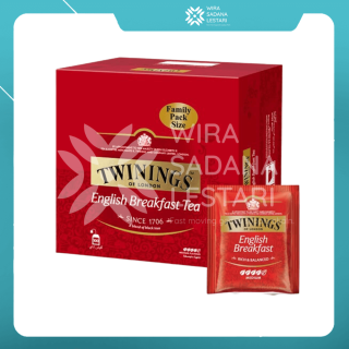 Twinings Celup English Breakfast Tea 2 gr (Merah)